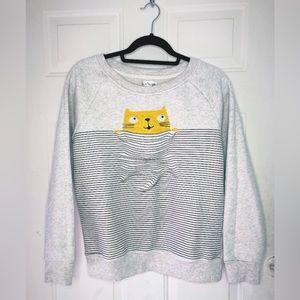 La Soul Peeking Cat Sweatshirt
